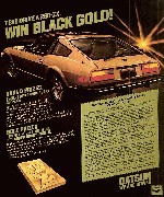 TEST DRIVE A 280-ZX.  WIN BLACK GOLD ZX-10!