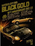 DATSUN OFFERS BLACK GOLD 10TH ANNIVERSARY 280ZX-10