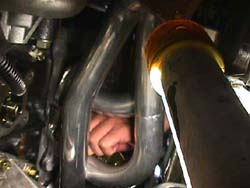 Torqueing of right side nuts