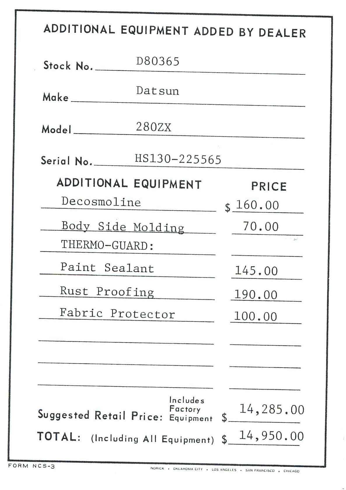EQUIPMENT